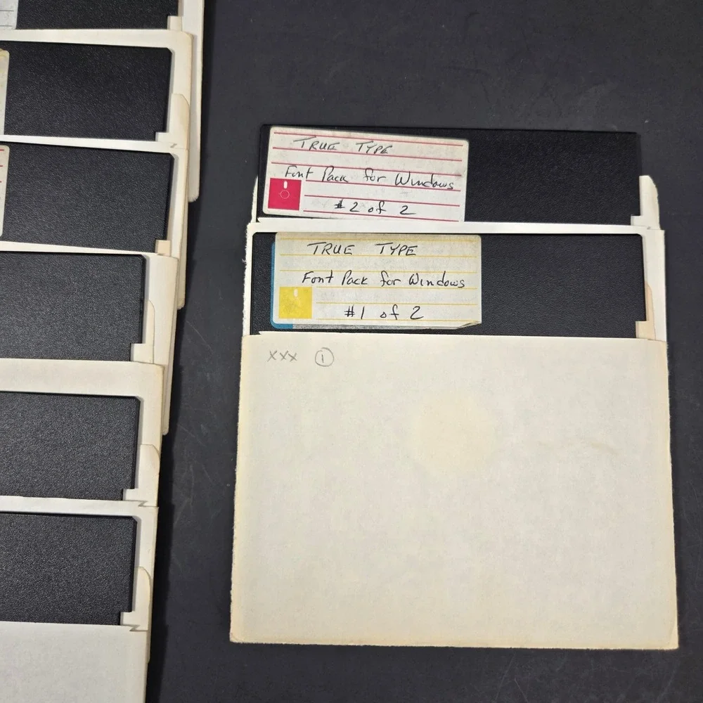 Lot of 9 Used 5.25